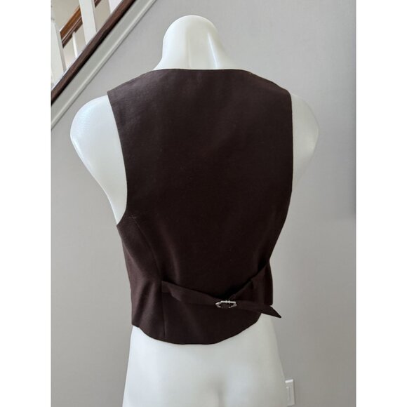 SIMKHAI Deb wool vest Size 2 - Picture 6 of 6